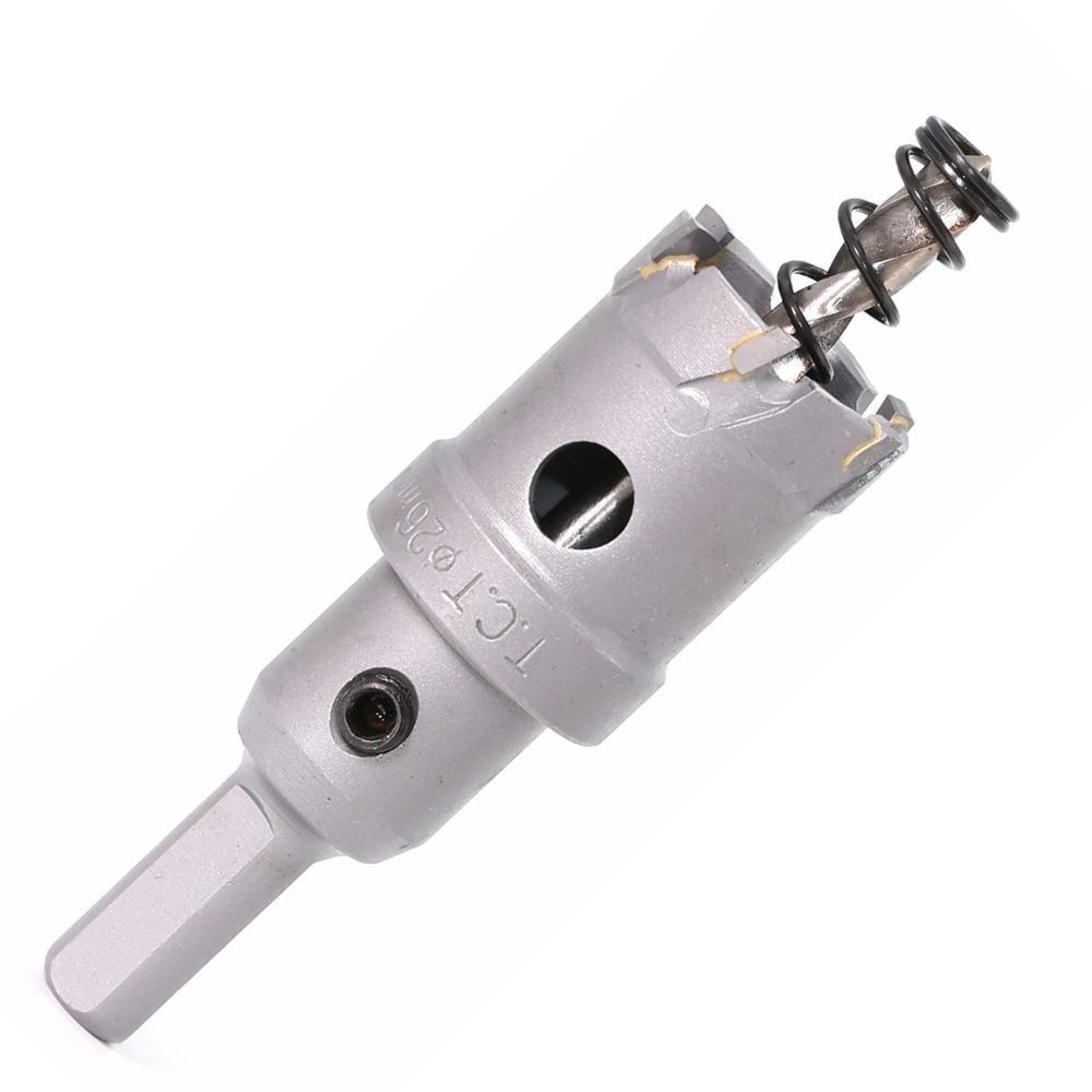 1 Piece 5A Carbide Insert TCT Drill Bit Hole 12mm Group Hole Saw Stainless Steel and Metal Alloy Drilling