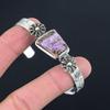 Womens Day Deal Natural Purpurite Elegant Bangle Bracelet 925 Sterling Silver