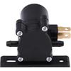 Windscreen Washer Pump Universal Windscreen Dual Outlet Wiper Motor Pump for Car Van Bus Truck (Black) (1pcs)