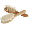 ZHILY Baby Hair Brush (Goat Hair) & Comb Set. A Soft Brush for Soft Hair. Gentle On the Scalp. Handle Hairbrush for Smooth, Manageable Hair. A Perfect