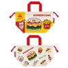 Skater Children's Lunch Box Drawstring Bag Burger Conks Friends Made In Japan KB7-A