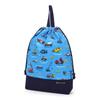 COLORFUL CANDY STYLE Large Drawstring Bag Gym Clothes Bag for Large Size for Elementary School Large Change of Clothes Car Encyclopedia N3388000 Boys,