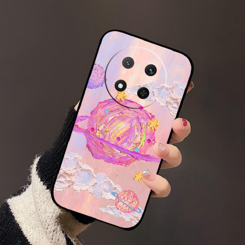 Для Honor Magic7 Lite 5G Модный Цветной Расписной Роскошный Мягкий Силиконовый Чехол для Телефона Для Huawei Honor Magic7 Pro Чехлы Обложка Magic 7