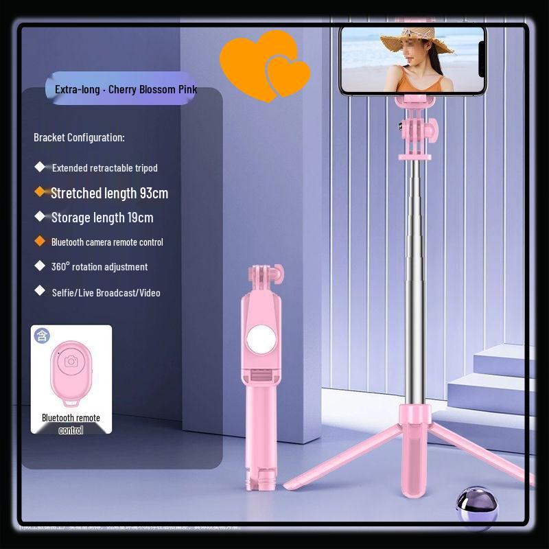 Universal Bluetooth Selfie Stick & Tripod for Android - Multifunctional Handheld Photography