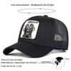 Fashion Summer Dog Embroidery Cotton Hat Couple Outdoor Sunscreen Baseball Cap Dad Hats Snapback Caps Golf Hat Mesh Hat