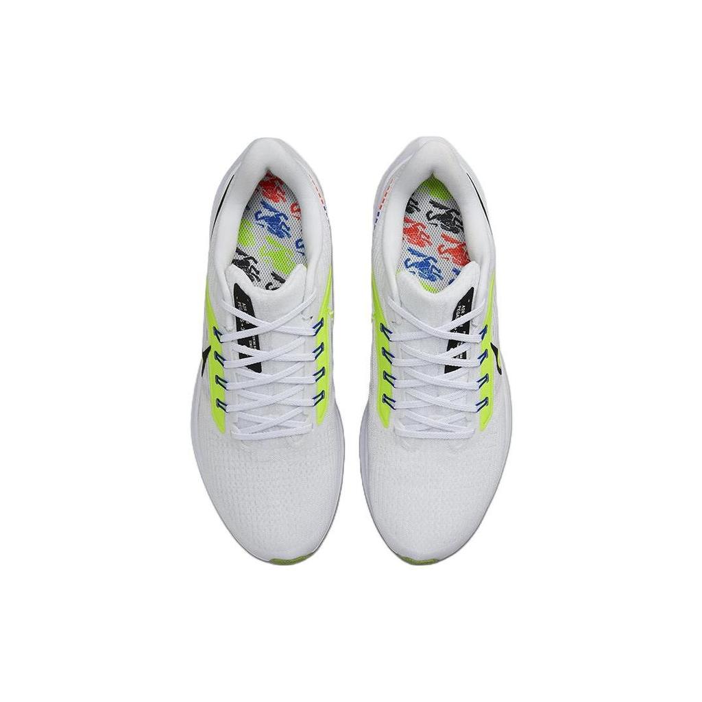 Nike Air Zoom Pegasus 39 Premium White Volt Мужские кроссовки Black Summit-White DX1627-100
