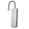 Док-станция-хаб 12-в-1 Type C к PD HD VGA USB3.0*3 USB2.0 RJ45 КАРДРИДЕР ДЛЯ КАРТ