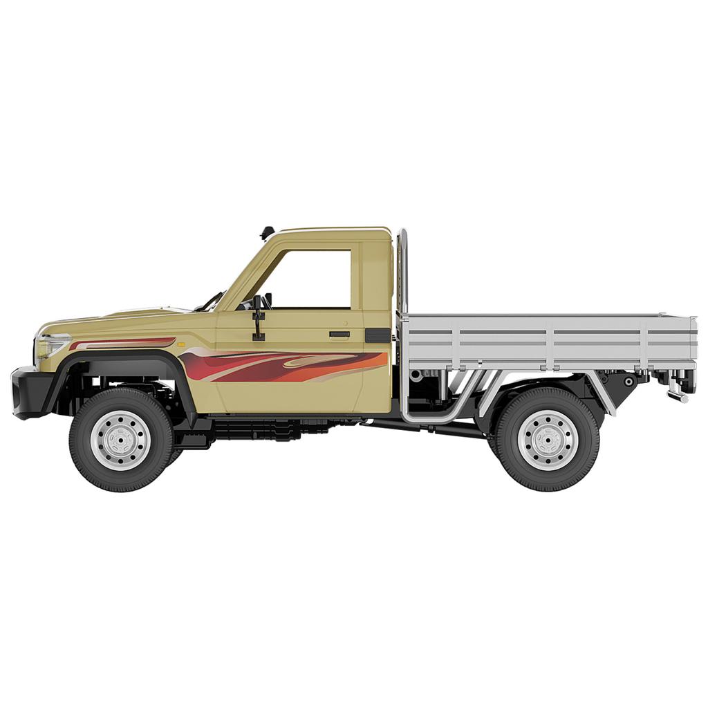 Remote Control Car, 2.4GHz Electric Vehicle with LED Lights, 1:14 Scale Rechargeable Pickup Truck