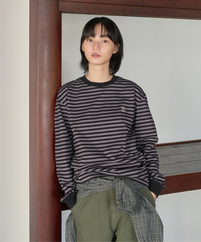 COVERNAT Basic Striped Long Sleeve Black