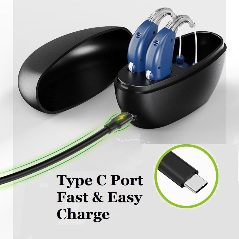 Ушные аппараты 2 в 1, шумоподавление, усилитель звука, мини-слуховой аппарат для глухих, перезаряжаемый слуховой аппарат для глухоты, голосовой аппарат