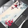 Anime Sakura Pattern Large Desk Mat Cute Gaming Mouse Pad Non-Slip Rubber Keyboard Deskmat Laptop Computer Office Accessories