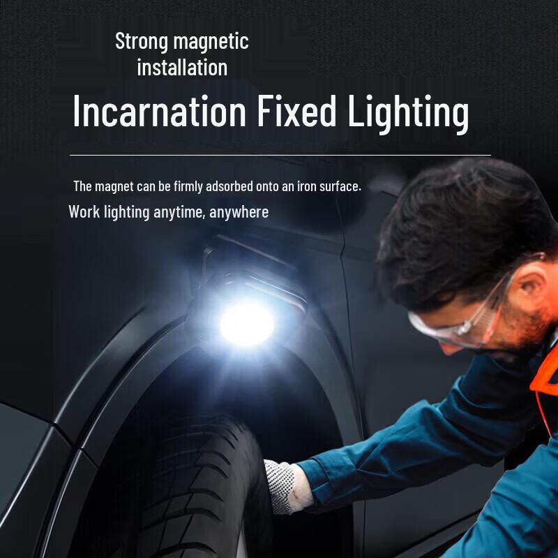 SupFire Portable Magnetic Rechargeable Outdoor Camping Light