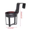 Black Universal Mount Stand Door Mount Beverage Bottle Cup Car Drink Holder Cup Stand