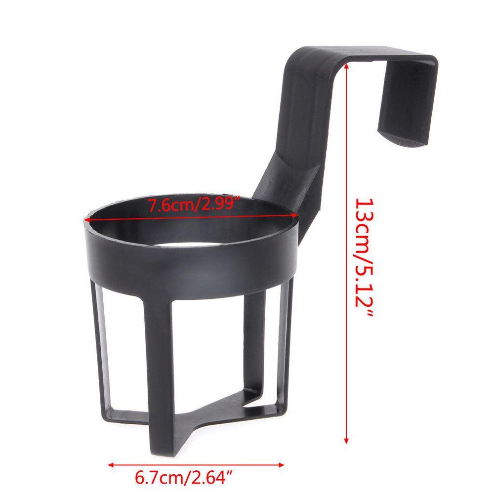 Black Universal Mount Stand Door Mount Beverage Bottle Cup Car Drink Holder Cup Stand
