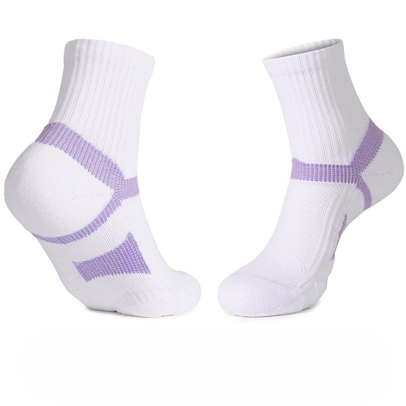 Women's Thick Hair Ring Professional Badminton Tennis Reinforced Arch Boneless Non Slip Tube Socks