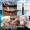 Портативная электрическая рыбочистка Зарядка через USB Водонепроницаемая Планер для рыбной чешуи Рыбочистка Скребок Нож для чешуи Инструменты для морепродуктов Кухонные инструменты