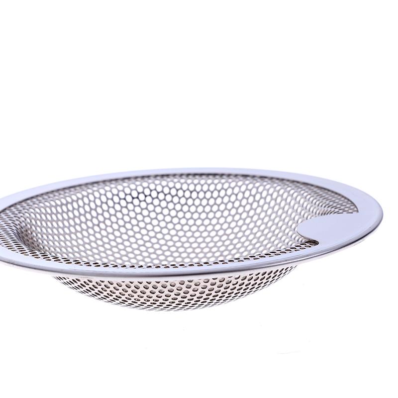 3 Size Stainless Steel Sink Strainer Drain Hole Filter Mesh Drainage For Kitchen