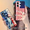 США Флаг Америки Матовый ТПУ Чехол для Мобильного Телефона для Xiaomi Redmi Note 14 13 12 11 S Pro Plus 4G 5G Цветная Печать Обложка