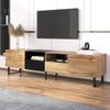 TV Cabinet, TV Lowboard with Drawers, Modern TV Stand with Storage Space, TV Table for Living Room and Dining Room
