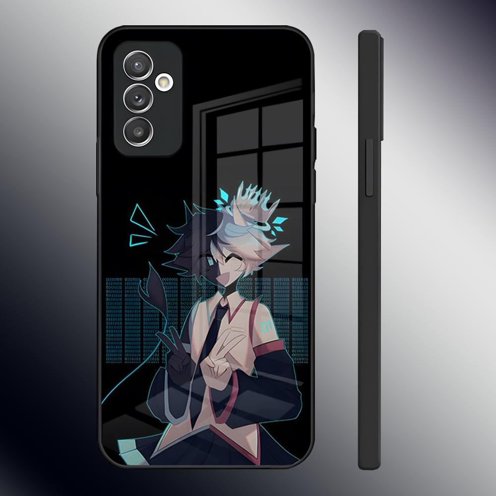 Крутой чехол для телефона Ranboo Dream Smp для Samsung S24 Ultra S23 S22 S20 Fe S21 Plus A54 A34 A24 A53 A13 Note 20 Стеклянная задняя крышка