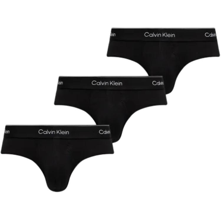 Calvin Klein Логотип с буквой Треугольные трусы 3 шт. Мужское нижнее белье LV00NB4388-TM6