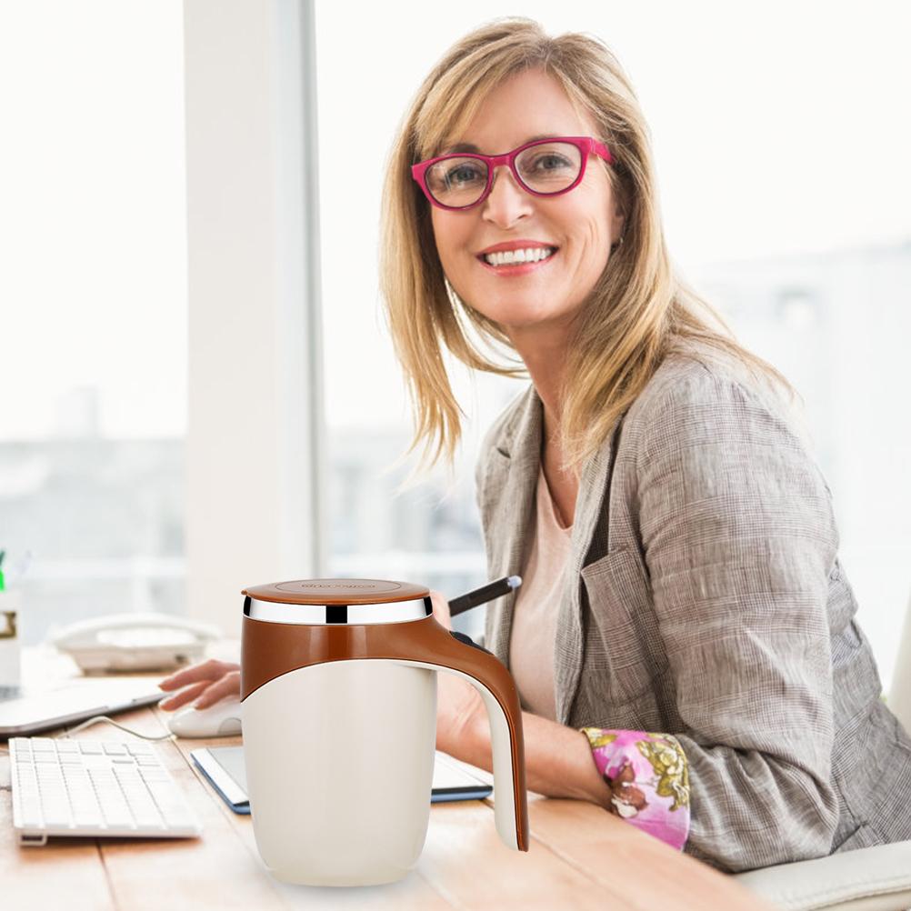 Автоматическая магнитная кружка для помешивания кофе, электрическая кружка для помешивания, для домашнего офиса, для путешествий, для смешивания горячего