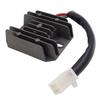 MAKGAGAAI Motorcycle Regulator Rectifier Overcharge Prevention Full Wave Regulator Replacement Universal 50-250CC Motorcycle Scooter