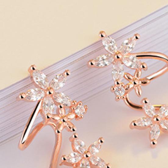 Шикарные женские зажимы для ушей, нестандартные, элегантные, декоративные