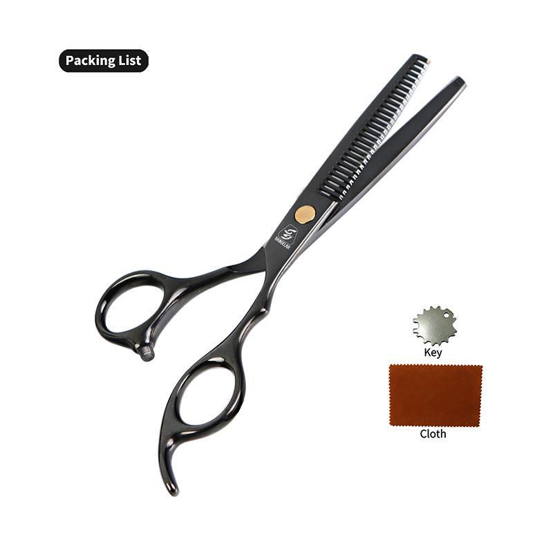 SANGELAR 6-дюймовые профессиональные парикмахерские ножницы, парикмахерские ножницы для стрижки волос, салонные инструменты для мамы, папы, друзей, подарки
