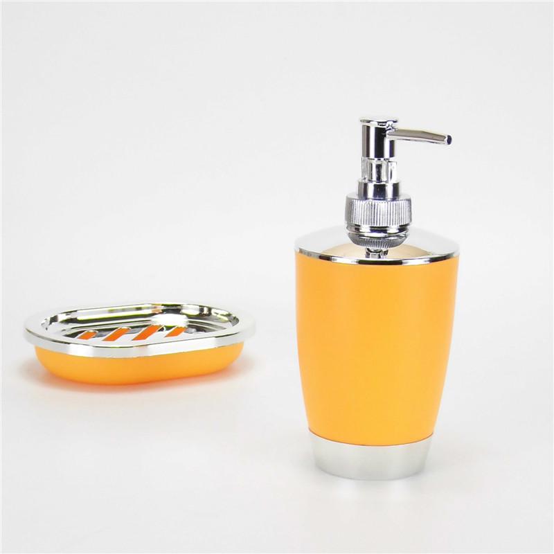 6 шт. набор аксессуаров для ванной комнаты, мусорное ведро, диспенсер для мыльницы, стакан, держатель для зубных щеток