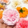 10 шт. искусственных цветов гвоздики, искусственные шелковые цветы ручной работы, искусственные гвоздики для поделок своими руками, свадебных украшений для вечеринок по случаю рождения ребенка