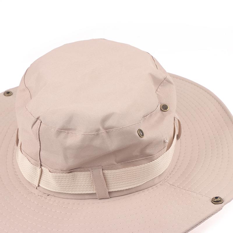 1 Piece Western Cowboy Hat For Women Men-Proof Hat Outdoor Fishing Camping Alpine Cap Summer Uv Bucket Hat