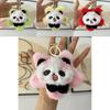 Creative Sunflower Panda Plush Toy Adorable Keychain Soft Stuffed Animal Gift 10-15cm