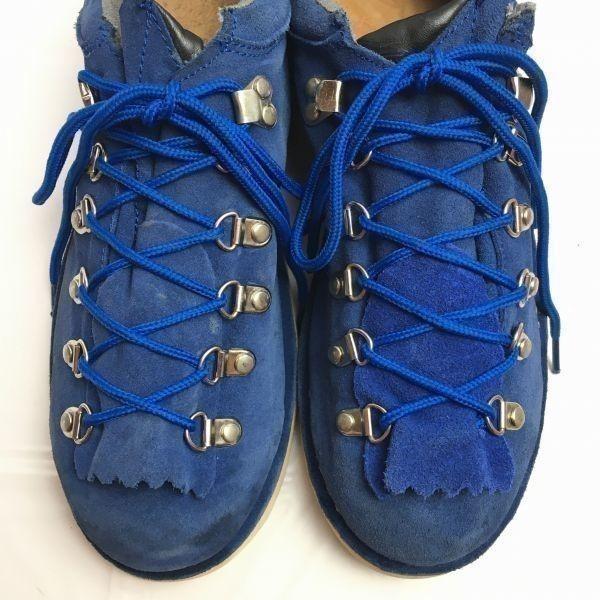 Danner Mountain Ridge Low Blue Размер 8 Сделано в США D-4007 Походные ботинки обувь(ИСПОЛЬЗОВАЛ)