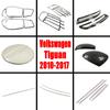 Для Volkswagen VW Tiguan MK1 2010-2014-2016 Рамка заднего противотуманного фонаря Ручка крышки багажника Зеркало заднего вида Чаша лючка бензобака Накладка на кузов двери