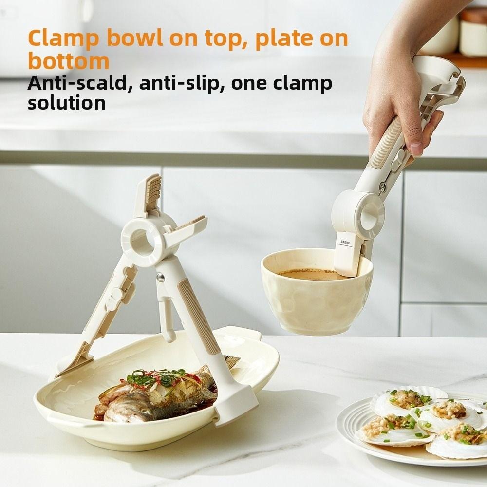 Heat-Resistant Anti Scalding Clip Non-Slip Dish Lifter Clamp Food Preparation