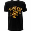 Black Blink 182 College Mascot Tee Unisex T-Shirt