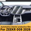 Для ZEEKR 009 2026 Автомобильный Внутренний Экран Защитная Пленка TPU Анти-Царапина Панель Приборная Панель Навигация