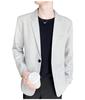 Tailored Jacket Casual Spring Autumn Collared Autumn Outerwear Autumn Outerwear Short Length Long Sleeves Hoodless Jacket Outerwear Outerwear Simple