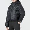Nike Sports Casual Warm Cotton Jacket Women Jacket Black DQ7150-010