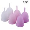 1шт многоразовая силиконовая менструальная чаша женская мягкая медицинская чашка менструальный артефакт