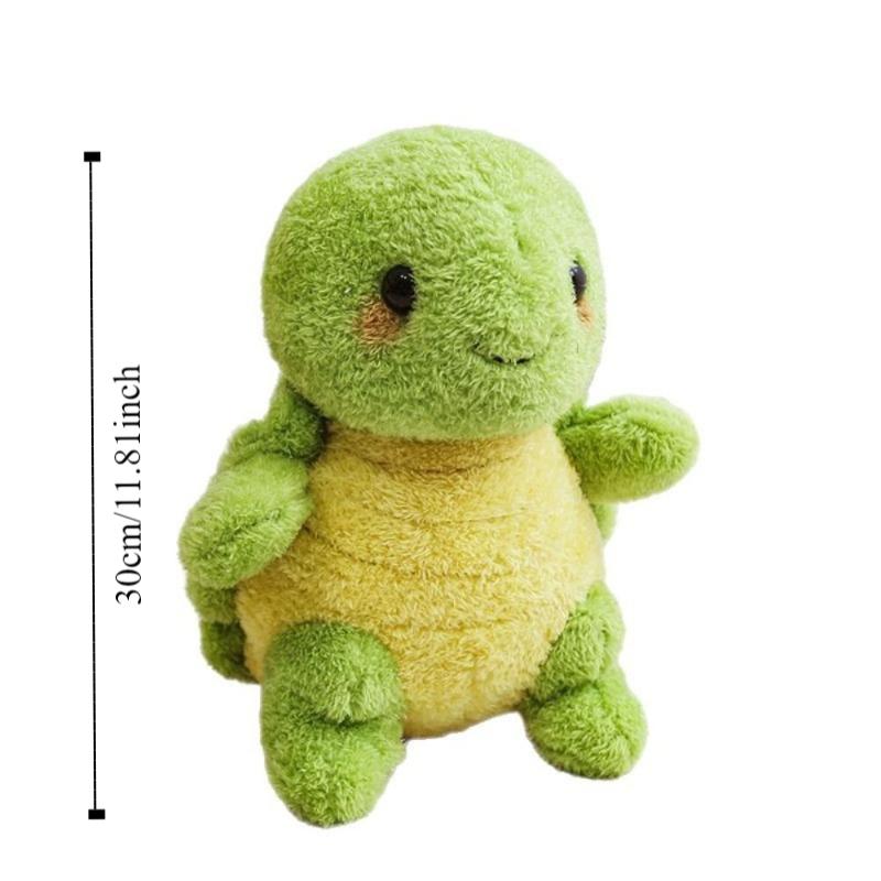 Stuffed Simulated Tortoise Plush Toy Fluffy Animal Sea Turtle Pillow Kids Birthday Christmas
