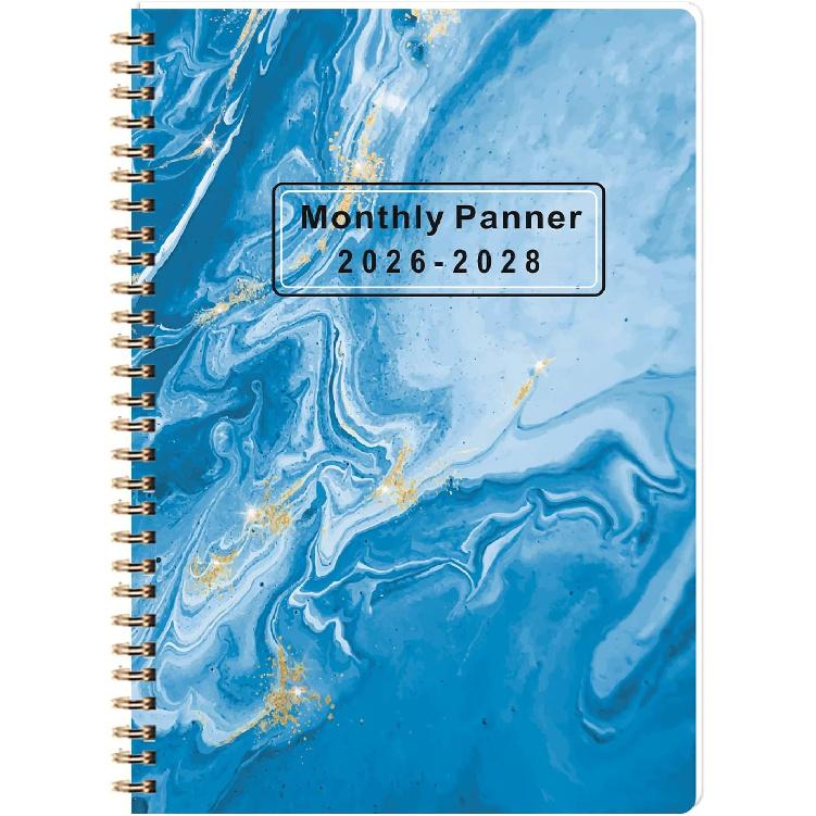 2026-2028 Monthly Planner - 3 Year Monthly Calendar/Planner 2026-2028, 5.9" x 8.5", 36 Month Calendar Planner, Planners with Twin-Wire Binding, Lined