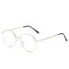 Metal Round Anti Blue Light Glasses Women Men Classic Square Eyeglasses Frames Transparent Computer Glasses  Feminino