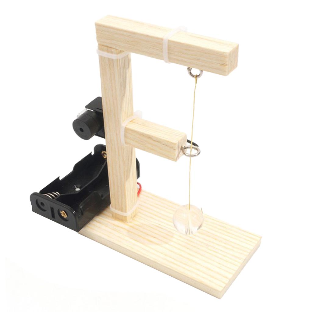 DIY Seismograph Alarm Model Assemble Toy Physics Science Experiments Tool