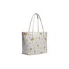 New COACH City Leather Tote Bag, Shopping Bag, Tote Handbag, Shoulder Bag Women's White CJ601-SVRFI