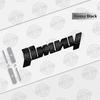 Auto Metal For Rhino Rhinoceros Logo Suzuki Jimny Car Body Rear Trunk Badge Decals Personality Three-Dimensional Sticker
