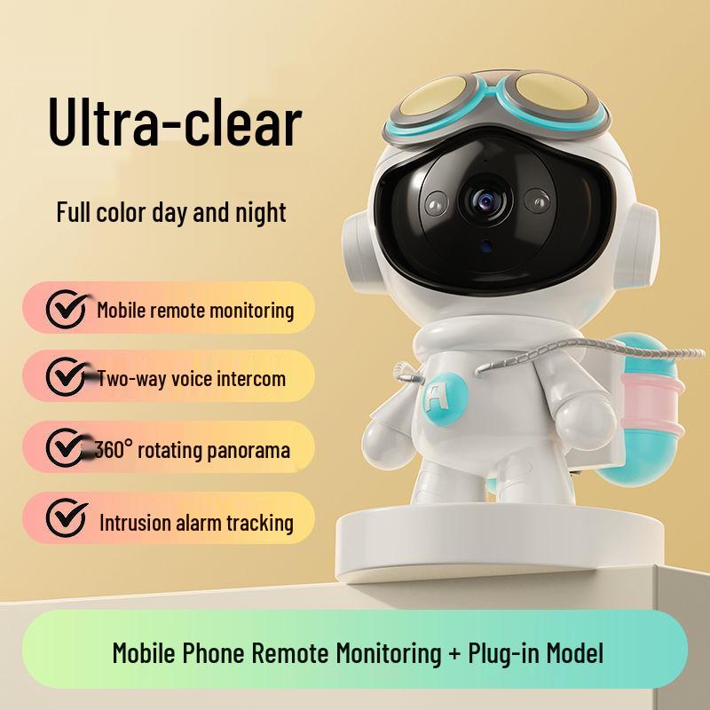 360° HD Wireless Indoor Camera with Night Vision & Mobile Control