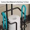 1pc  Toilet Paper Roll Holder, Floor Standing Toilet Paper Holder, Bathroom Paper Holder, Paper Towel Storage Shelf