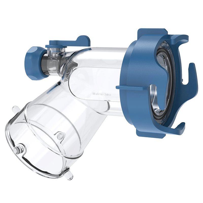 45 Degree RV Holding Tank Rer, Must Have Sewer Adapter For RV Sanitation, Transparent Sewer Tank Adapter W/Gasket